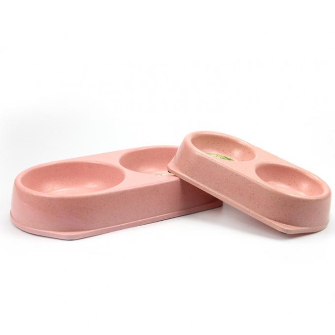 ชามใส่สัตว์เลี้ยงไม้ไผ่สีสันสดใสสวยงามระดับมืออาชีพ 1