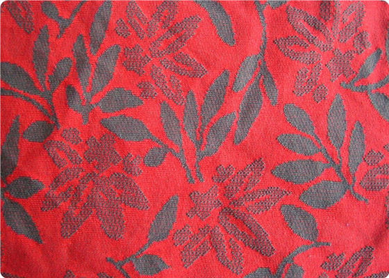 เครื่องแต่งกายผ้าเครื่องแต่งกายผ้า Jacquard สีแดงน้ำหนักเบา By The Yard