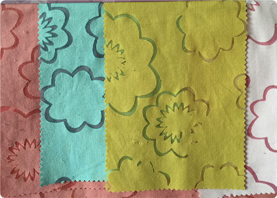 เสื้อผ้า / โซฟา / เสื้อ ผ้าพิมพ์แบบกำหนดเอง ผ้าเครื่องแต่งกายดอกไม้