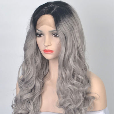 สายผมธรรมชาติ Full Lace Human Hair Wigs With Bangs / Wet And Wavy Hair Extensions abc สายผมธรรมชาติ