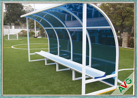 อุปกรณ์สนามฟุตบอลที่ทนต่อสภาพอากาศ Mobility Aluminium Soccer Coach Seat