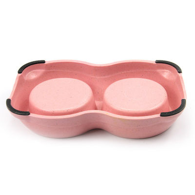 ชามอาหารสุนัขและแมวแบบพกพาไม้ไผ่ทนทานพร้อมราคาที่ดีที่สุด