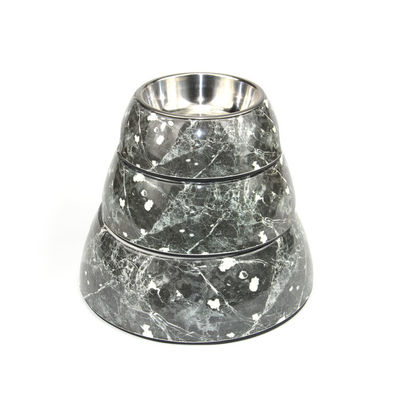 เมลามีน 100% 180ml 310ml 700ml ชามสุนัขชามสุนัขสแตนเลสชามอาหารสัตว์เลี้ยงขนาดใหญ่และใหญ่