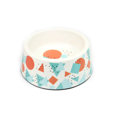 ชามอาหารสัตว์เลี้ยงเมลามีน Yum Dog & Cat - Dishwasher Safe Pet Dish for Food or Water